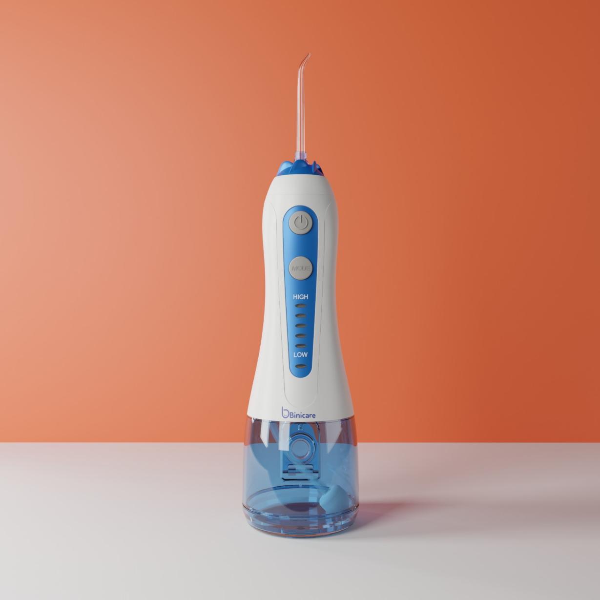 blue-binicare-cordless-water-flosser