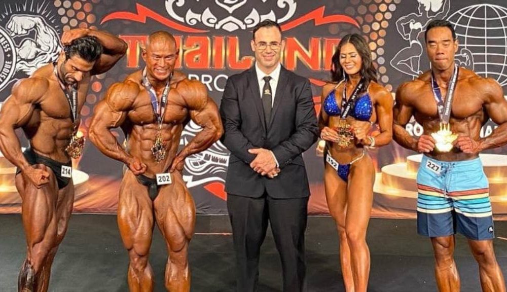 Bodybuilder Vahid Badpei Wins Classic Physique at 2022 Thailand Pro