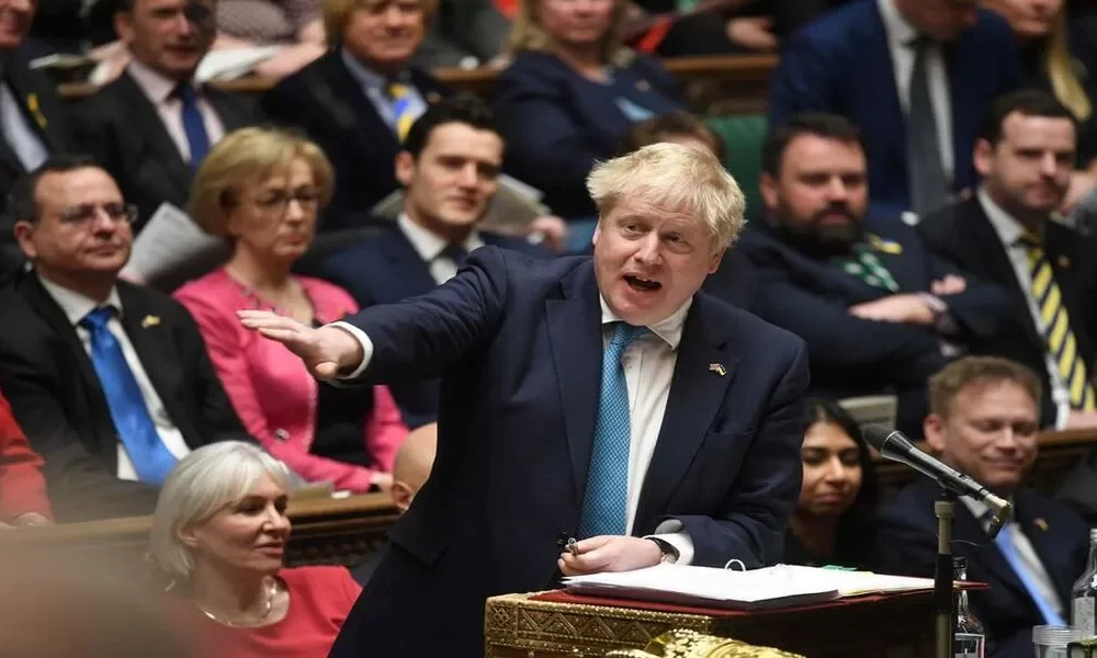 UK PM Johnson Says he Fears Russia Will Deploy Chemical Weapons In Ukraine