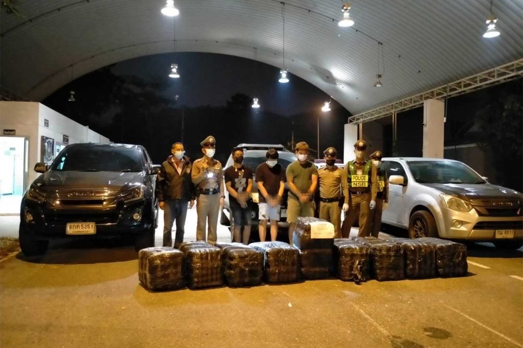 Police Seize 270Kg of Marijuana