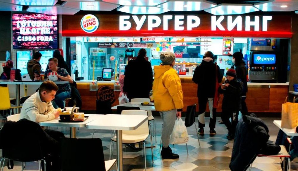 Russia Oligarch Refuses to Close His 800 Burger King Restaurants