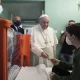 Pope Francis Visits Ukrainian Refugee Children In Rome Hospital