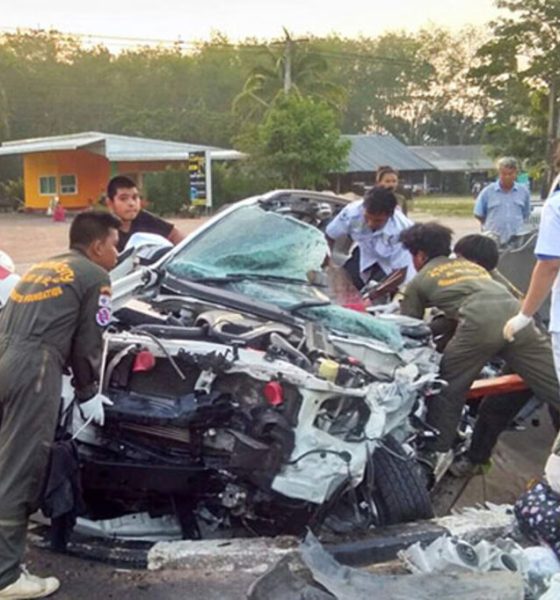 Road Accidents in Thailand Kill 2 People Every Hour
