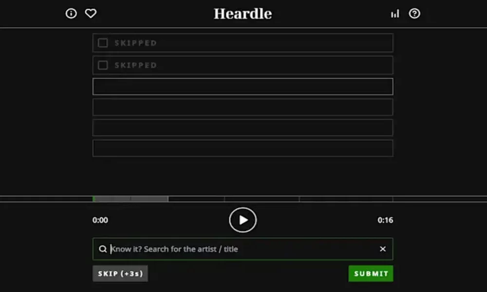 Heardle Answer Today
