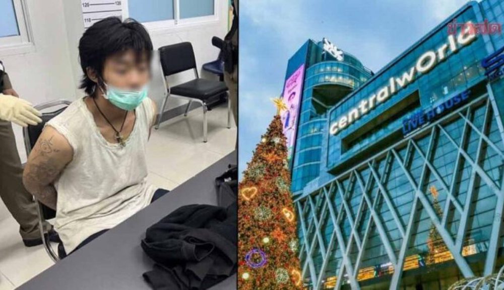 Man Arrested After Slashing 2 Women at CentralWorld in Bangkok