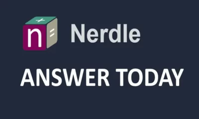 Nerdle Answer today