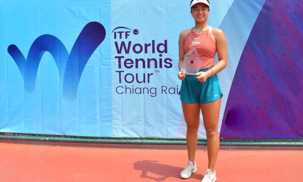 Philippines Alex Eala Wins the W25 Chiang Rai Tennis Tournament