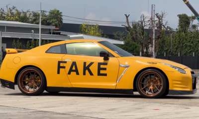 Fake Nissan R35 GT-R From Thailand With RB26 Engine Breaks