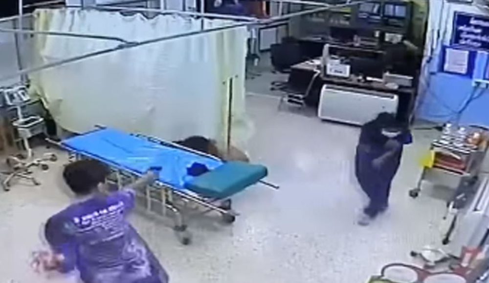 Nursing Staff Flee for Their Lives After Gunman Opens Fire at Hospital