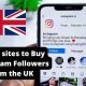 Best Sites to Buy Instagram Followers from the UK