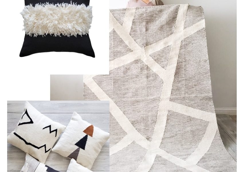 The Best Place to Shop for Handwoven Boho Rugs, Pillows and Table Runners