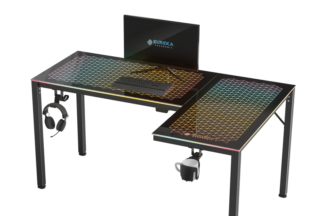 GTG L60 L Shaped Gaming Desk
