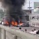 China J-7 Jet Fighter Crashes