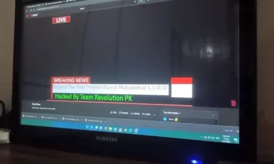 Pakistan's Team Revolution Pk Hacks India's Time8 Satellite News Channel