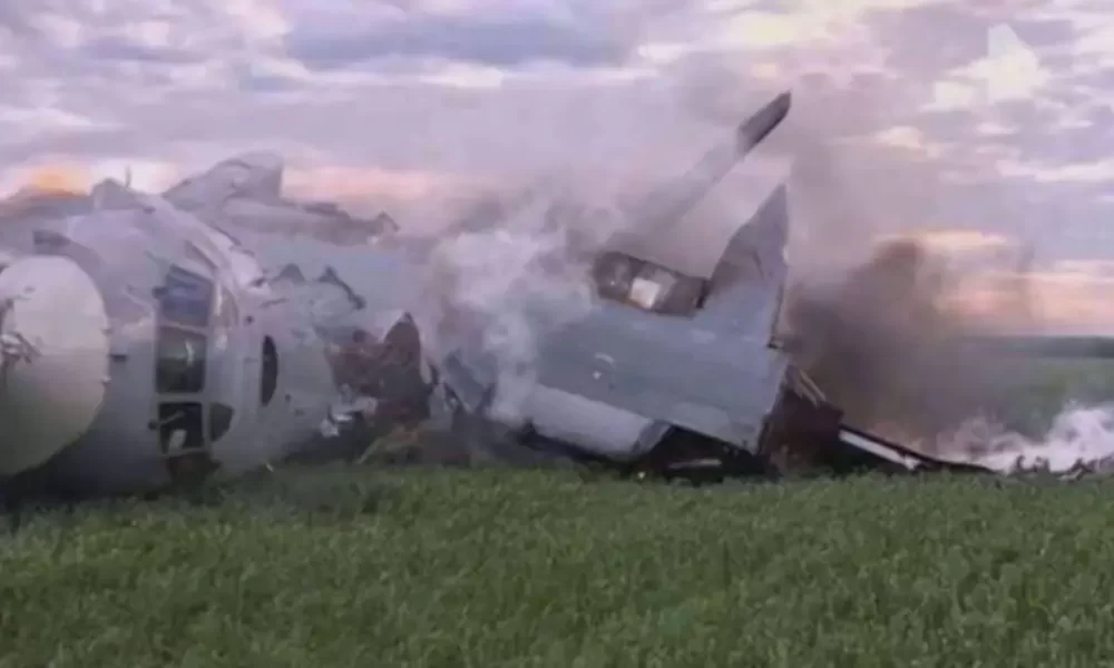 Russian Military Cargo Plane Crashes, 4 Peoples Die