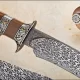 Beautiful Mosaic Damascus Steel