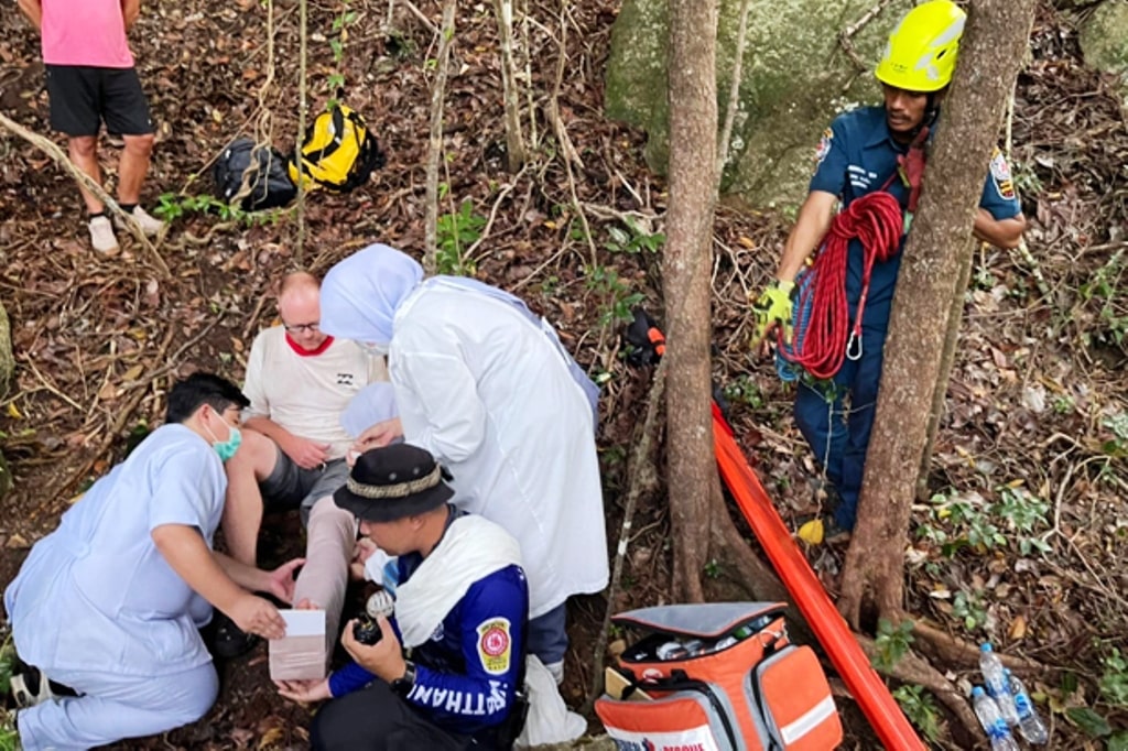 Dutch Tourist Rescued in Southern Thailand