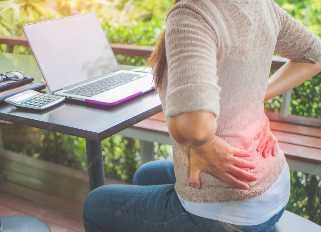 struggling with pain