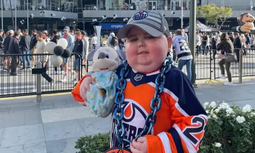 A 6-Year-Old Edmonton Oilers Fan Has Died Of Brain Cancer