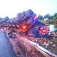 Beer Truck Crashes and Overturns Killing 44 Year-Old Driver