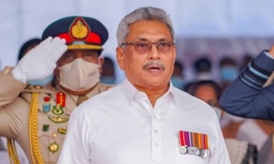 deposed president of Sri Lanka, Gotabaya Rajapaksa