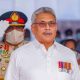 deposed president of Sri Lanka, Gotabaya Rajapaksa