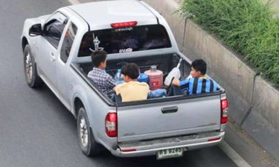 Truck Passengers Exempt From 2,000-Baht Seat Belt Fine