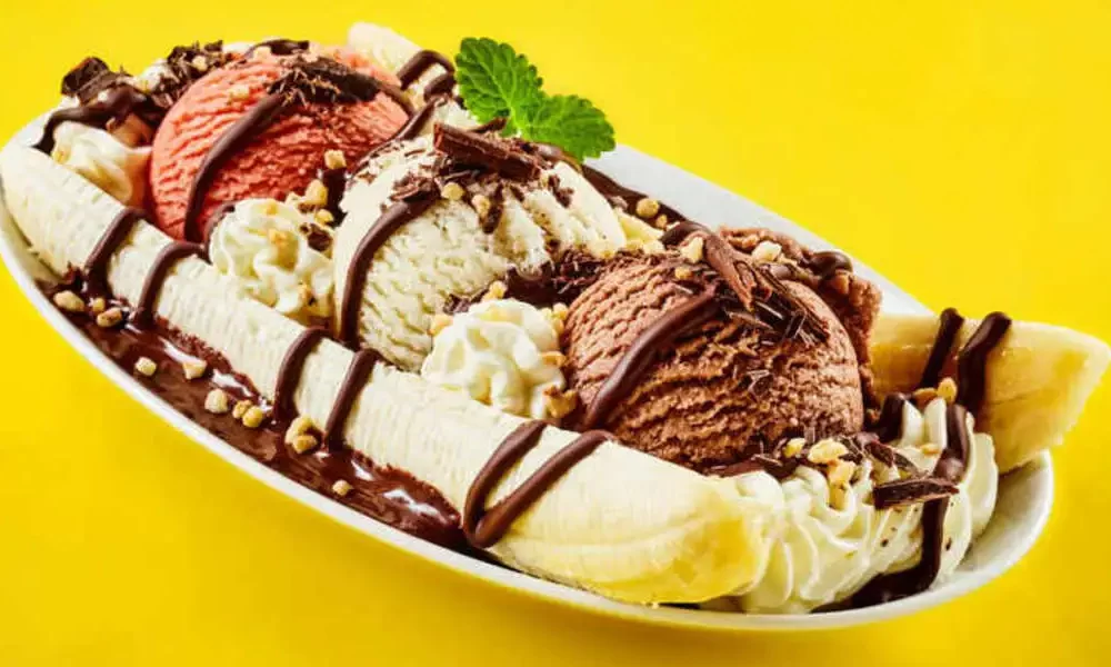 Banana Split; Happy National Banana Split Day!