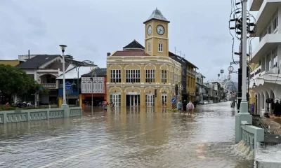 Flood Situation in Phuket has Improved Today (Monday).
