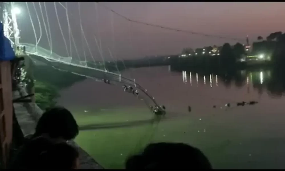 Morbi Bridge Collapse Leaves Over 130 Dead in India, Rescue Operations Under Way