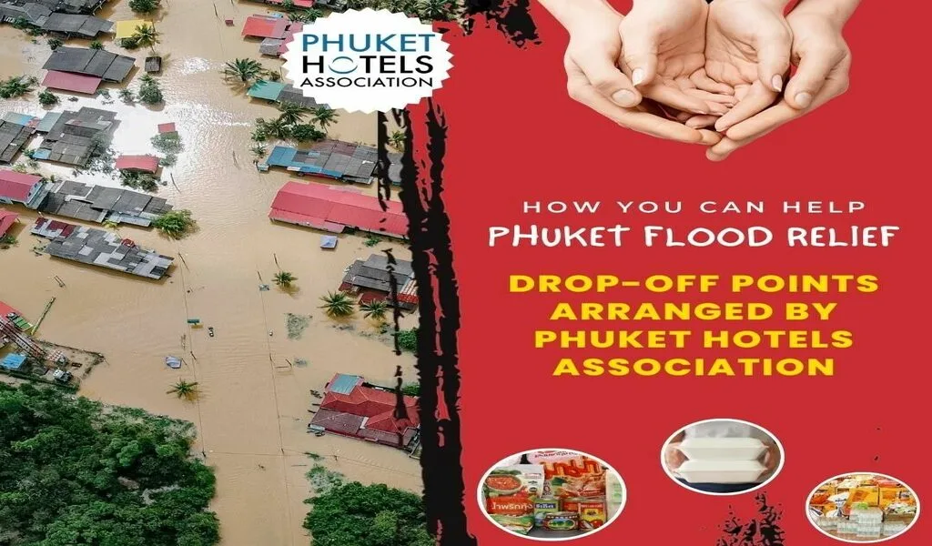 Phuket Flood Relief Asks For Donations Across all of Phuket