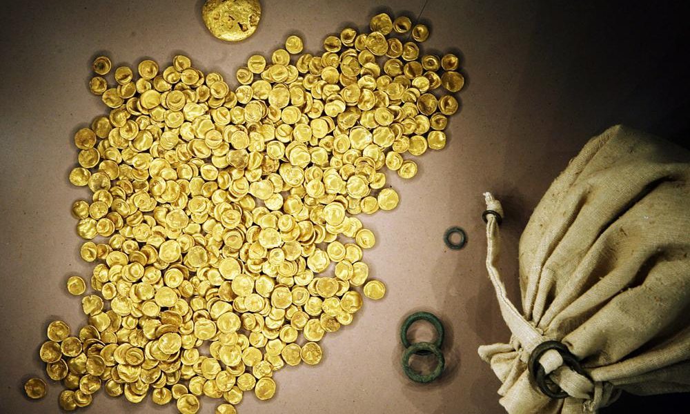 celtic gold coins stolen