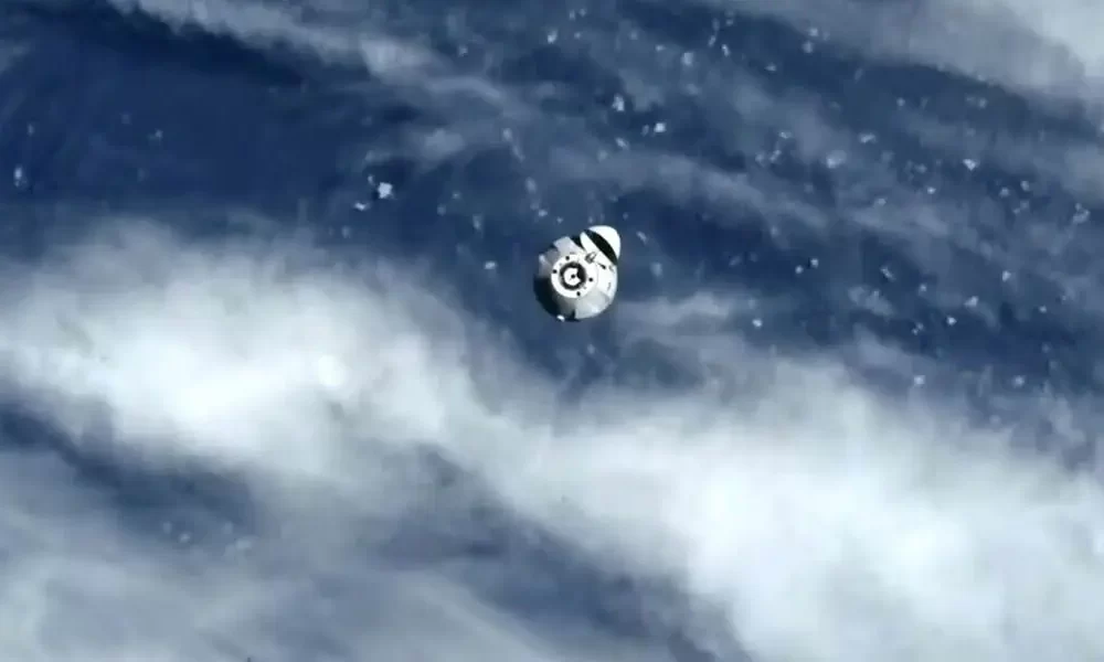 Ship From SpaceX Docks At The Station