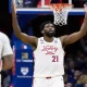 Joel Embiid Thanks Teammates For Career Night