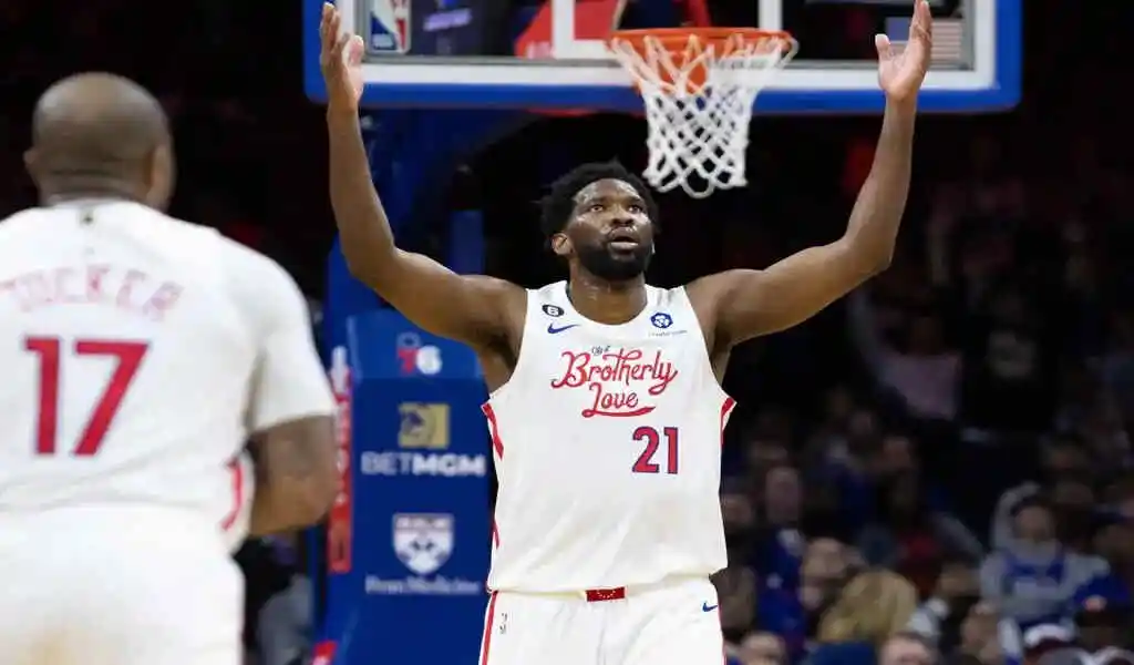 Joel Embiid Thanks Teammates For Career Night