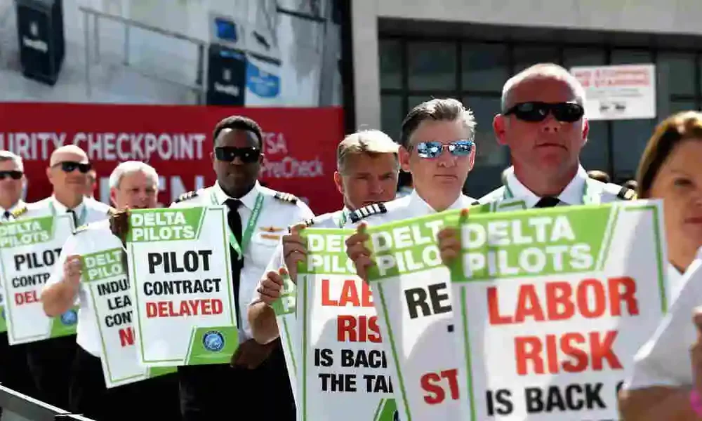 The Delta Pilots Have Voted On Strike Authorization