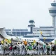 Climate Activists Storm Schiphol Airport in the Netherlands