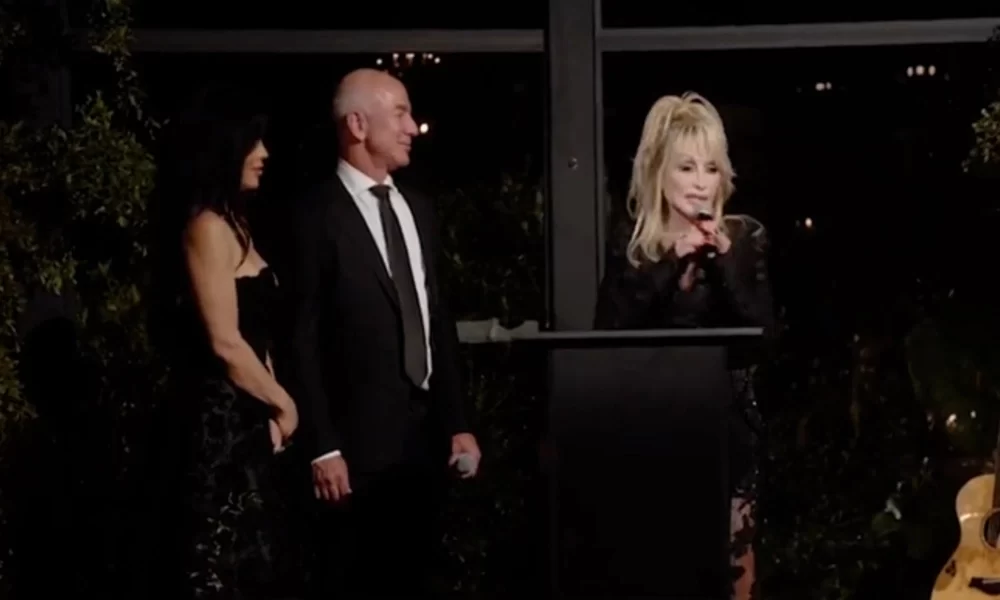 Dolly Parton Receives a $100 Million Award from Jeff Bezos for Giving Children Global Access to Books