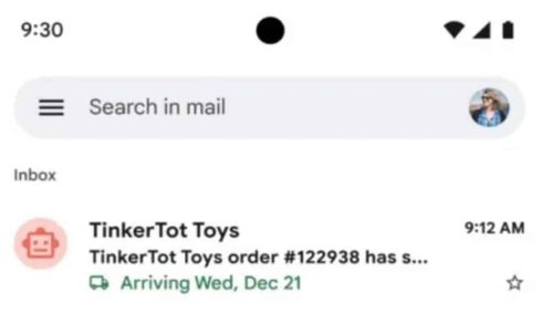 Gmail Package Tracking Feature Announced by Google