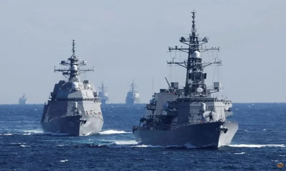 Japan Hosts a Multilateral Display of Naval Unity Amid Tensions in East Asia