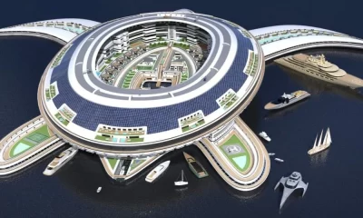 Saudi Arabia's Massive 'Turtle-Shaped Floating City' Can Accommodate 60,000 People
