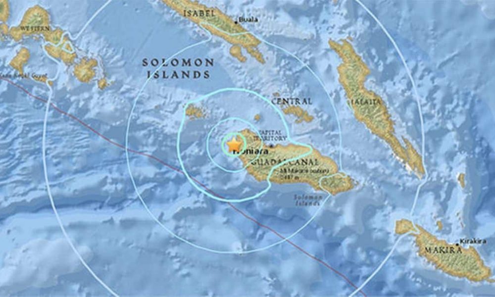 Earthquake Hammers Solomon Islands