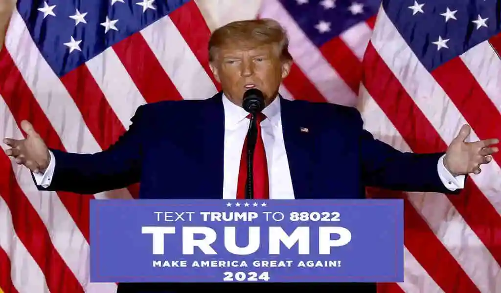 A 2024 Bid By Donald Trump, Who Overturned Biden's Election