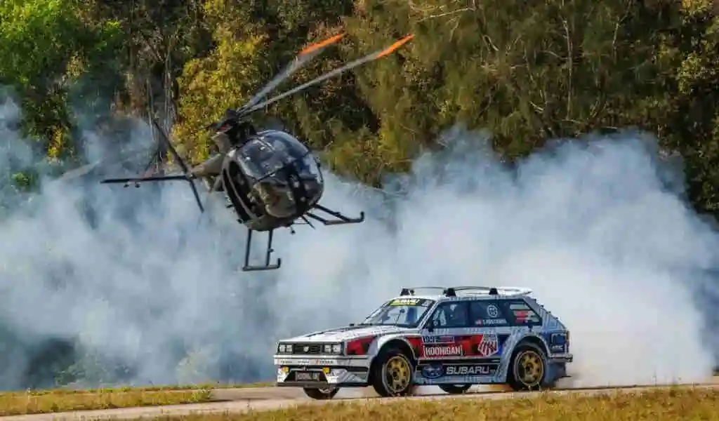 Travis Pastrana's 862-HP Subaru Wagon Takes On 'Gymkhana 2022'