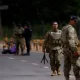 Anti-Bomb Police Conduct Operation Near Capital's Airport In Brazil
