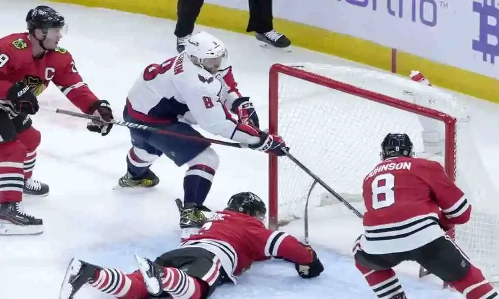 Alex Ovechkin Scores Hat Trick To Reach 800 Career Goals