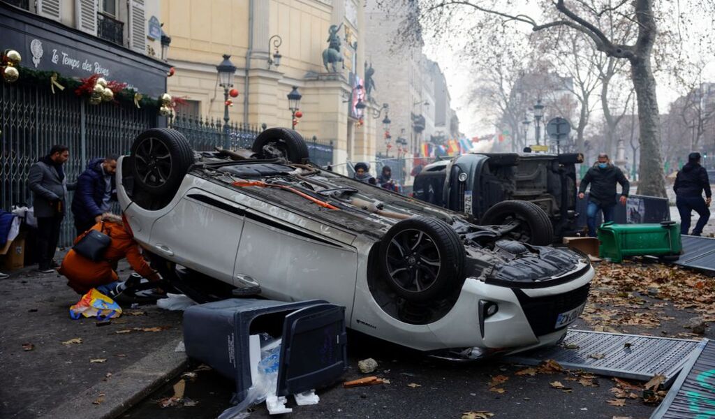 Paris Shooting Suspect Admitted To Psychiatric Unit, Amid Police Clashes With Kurdish Protesters
