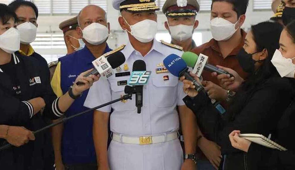 Thai Navy Continues Search for Missing Sailors from HTMS Sukhothai