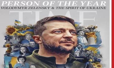 Zelensky is Named Time Magazine's 2022 Person of the Year