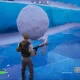 In Fortnite, How To Make And Hide Inside Snowballs